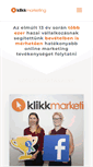 Mobile Screenshot of klikkmarketing.hu